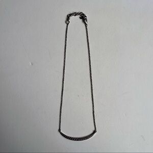 Lucky Brand Silver Tone Chocker Necklace